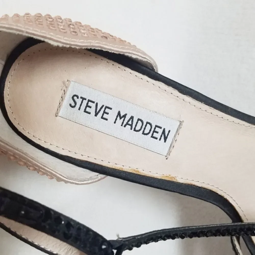 STEVE Madden Holly T-Strap Platform Stiletto Heels